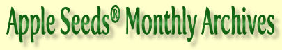 inspiration, motivation, quotations, Apple Seeds monthly archives
