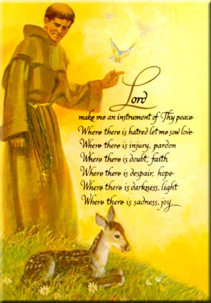 saint francis prayer