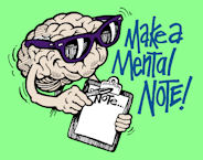 Make a mental note