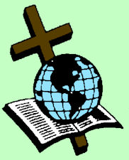 Cross and Globe and Bible