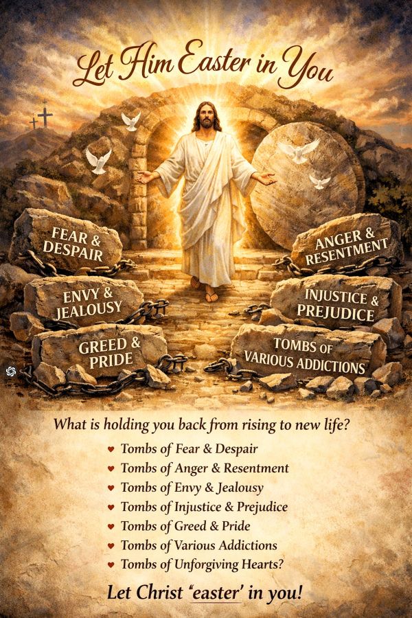 Let Christ 'easter' in you!