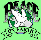 Peace on Earth - Dove with olive branch