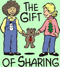 Boy and Girl - "The Gift of Sharing"