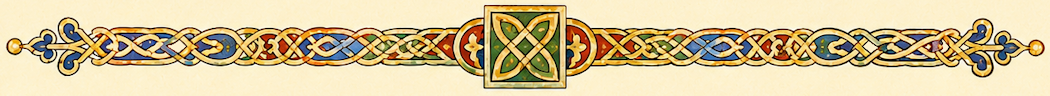 Book of Kells separator bar