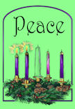 Advent Wreath 2nd week - Peace