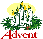 Advent candles