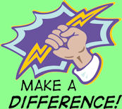 lightning bolt - make a difference