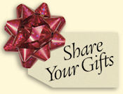 "Share Your Gifts" - Church Art Online - http://www.churchart.com/