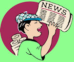 boy with paper - NEWS