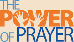 The Power of Prayer with raised hands