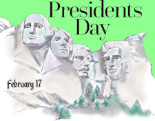 Mt. Rushmore - Presidents Day, February 17, 2020