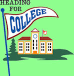 banner waving - Heading for College