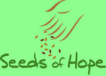 hand planting "Seeds of Hope"