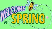 Welcome Spring with a buzzing bee
