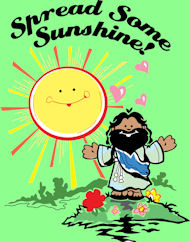 Spread some sunshine - smiley sun face