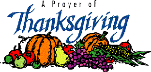 Prayer of Thanksgiving