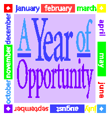 A Year of Opportunity